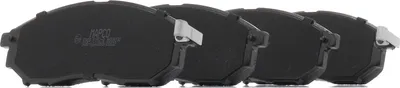 Produktbild von MAPCO 6968 Bremsbeläge Satz Vorne für NISSAN Qashqai / Qashqai +2 I (J10, NJ10) NP300 Navara Pickup (D40) Pathfinder III (R51) X-TRAIL (T31)