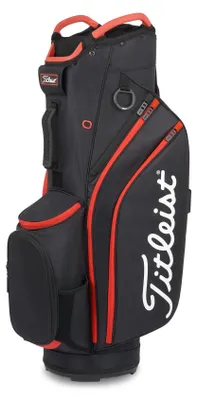 Produktbild von Titleist Cart 14 Black/Black/Red Cart bag