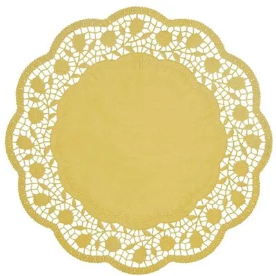 Produktbild von Runde Tortenunterlagen Ø 36 cm Buttercreme 30 Stück