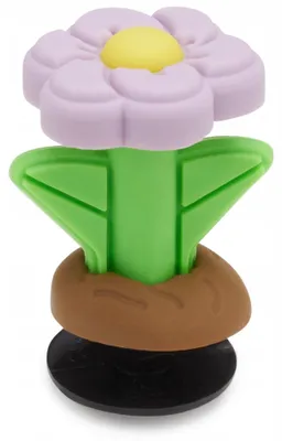 Produktbild von Crocs Jibbitz/Purple 3D Flower Schuh-Anhänger 3D-Blume Bunt