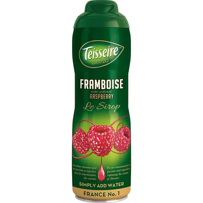 Obrázok produktu pre Teisseire malinový sirup vysoko koncentrovaný nealkoholický nápoj 600ml