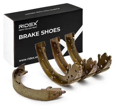 Produktbild von RIDEX Bremsbackensatz Trommelbremse Hinten für HONDA CR-V III (RE) 198mm 70B0207