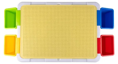 Immagine prodotto di Set di giocattoli Eddy Toys da 300 pezzi - tavolo da gioco: 48 x 35 x 31 cm - 291 blocchi di bloccaggio - contenitore - plastica