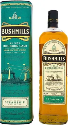 Produktbild von Bushmills Steamship Collection Bourbon Cask + Box 1000ml 40% Vol.