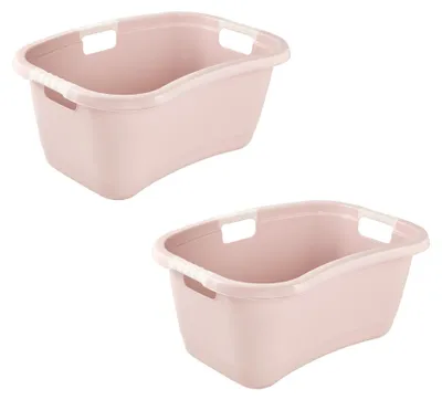 Produktbild von keeeper janne 2x Ergonomische Wäschewanne, Anti-Rutsch-Softgriffe, 50 l, Nordic