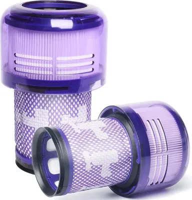 Produktbild von 1x Hepa Ersatz Filter für Dyson V12 Detect Slim Serie Absolute Fluffy Zubehör