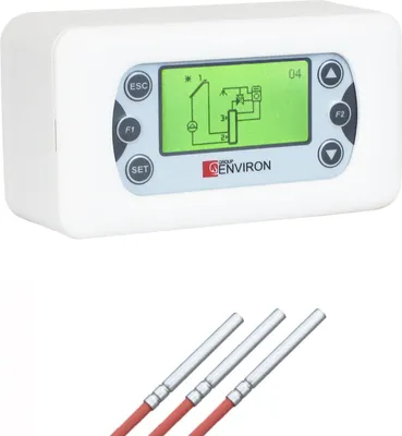 Immagine prodotto di Environ TSol503 Intel Premium, 8 programmi, 3 sensori PT1000, 3 uscite