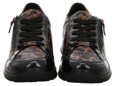 Produktbild von ARA Damen Sneaker Osaka schwarz, Nuts,Mocca Gr. 36