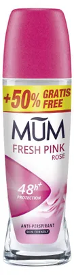 Obrázek produktu pro MUM DeoRoll Fresh Pink Antitranspirant se svěží vůní, balení 75 ml