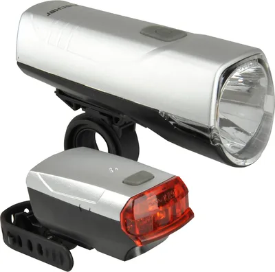 Productafbeelding van Fischer batterij-LED-verlichtingsset 20/10 lux + batterijen en houder