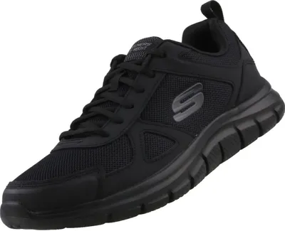 Produktbild von Skechers Track - Scloric - Schwarz Leder/Synthetik Größe: 41 Normal