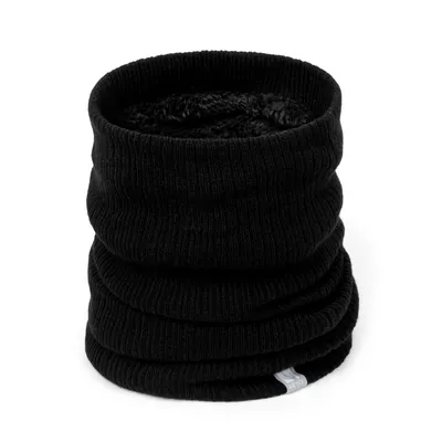 Produktbild von Uni Schlauchschal Winter HEYO Schal mit Teddy-Fleece Halswärmer Thermo Loop Halstuch Halsschlauch für Skifahren
