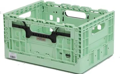Image de WICKED Caisse Smart vert clair avec poignées noires