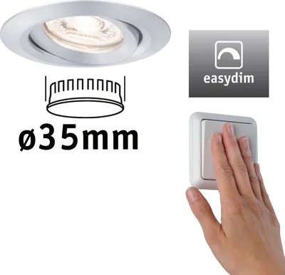 Produktbild von Paulmann LED Einbauleuchte Nova Mini Plus Einzelleuchte schwenkbar