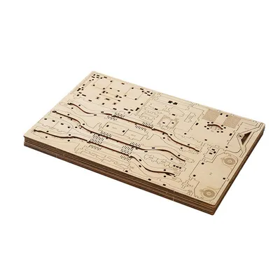 Imagen del producto de Puzzle 3D de madera – Jeep todoterreno