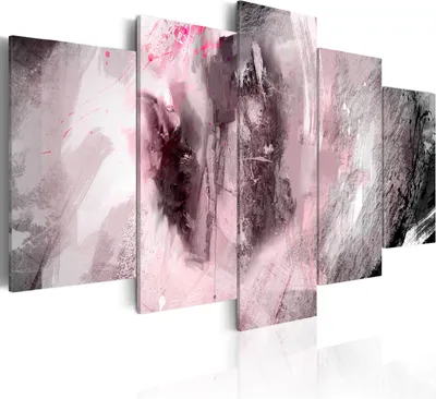 Produktbild von Modernes Wandbild a-A-0211-b-p (150x75) - 5 Teilig Bilder Fotografie auf Vlies Leinwand Foto Bild Dekoration Wand Bilder Kunstdruck ABSTRAKT