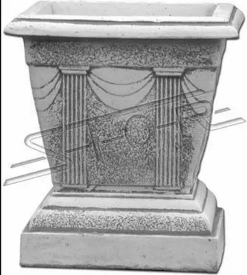 Produktbild von Design Blumentopf Top Planz Kübel Gefäß Töpfe Figur Gesicht Skulptur  S104006
