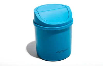 Zdjęcie produktu dla Muitomas DESKBINBL, Okrągły, Plastik, Niebieski, Ręczny, 145 mm, 145 mm