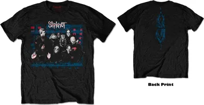 Produktbild von Slipknot WANYK Glitch Group Black 2XL T-Shirt