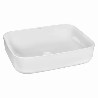Zdjęcie produktu dla Umywalka nablatowa KERRA KR-384 , ceramiczna,biała, 51 cm