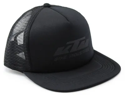 Produktbild von KTM Basecap Mesh-Cap schwarz mit Logo, verstellbar