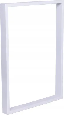 Produktbild von Tischbeine, Tischgestell, rechteckiges TischgestellBankbeine, Möbelbein, Möbelfüße, Industriestil, Metallbeine, 50x71cm, 1 Stück, Weiße Farbe