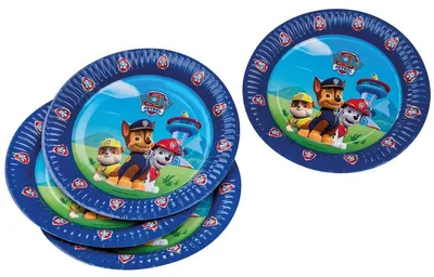 Obrázok produktu pre Papierové taniere paw patrol 23cm 6ks - tib
