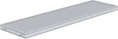 Zdjęcie produktu dla Günzburger Steigtechnik Platforma aluminiowa, żebrowana Długość platformy 3,06 m - 632103