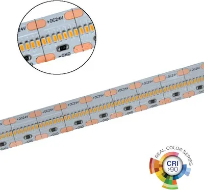 Immagine prodotto di Striscia LED V-TAC SMD2110 3500LED 24V IP20 5mb CRI90+ 21W/m 150Lm/W VT-2110 700 4000K 2000lm