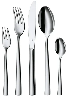 Produktbild von 30-teiliges Besteckset für 6 Personen aus Edelstahl