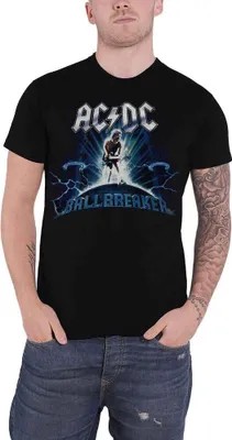 Produktbild von AC/DC - "Ballbreaker" T-Shirt für Herren/Damen Uni RO1786 (XL) (Schwarz)