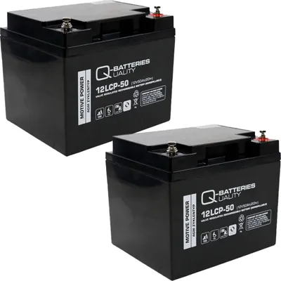 Produktbild von Ersatzakku für Invacare Leo Scooter 24V 2 x 12V 50Ah