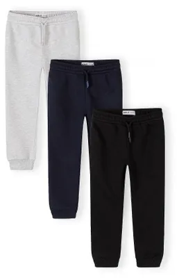 Produktbild von Minoti Jogginghose 3er Pack Dunkelblau Gr. 122 für Jungen