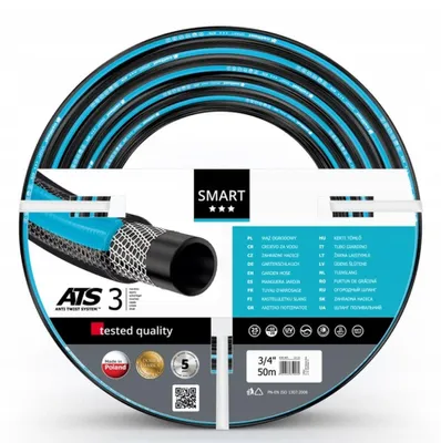 CELLFAST Gartenschlauch SMART ATS 3/4" 25m 3-lagig mit ATS variant™-Gewebe – Ansicht 4