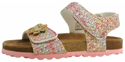 Image de Jane Klain : Sandales roses pour filles, chaussures d'été décontractées