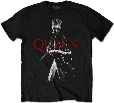 Obrázok produktu pre Queen Freddie Crown Black XL Tričko