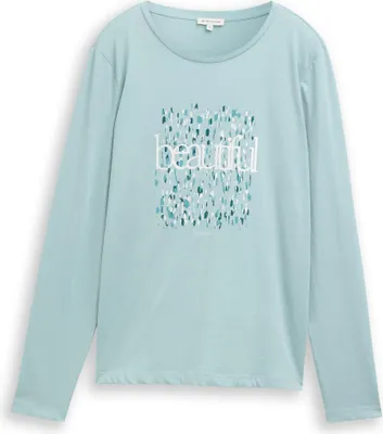 Produktbild von Langarmshirt mit Print