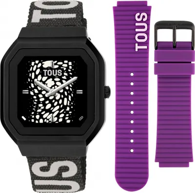 Zdjęcie produktu dla Smartwatch damski TOUS 200351075 czarny fashion dodatkowy pasek
