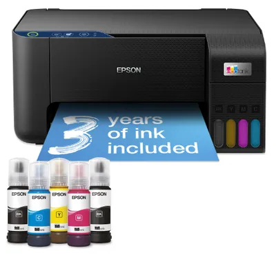 Obrázok produktu pre Epson EcoTank L3231, Inkjet, Farebná tlač, 5760 x 1440 DPI, A4, Priama tlač, Čierna