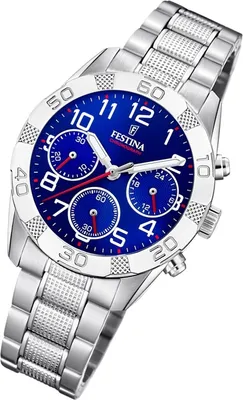 Produktbild von Festina Kinder Uhr Junior Edition F20345/2 Edelstahl Armbanduhr silber UF20345/2