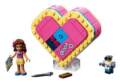 Produktbild von LEGO® Friends Olivias Herzbox, 41357