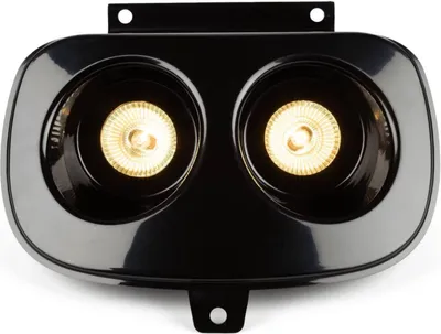 Zdjęcie produktu dla Str8 Czarna podwójna owiewka reflektora do Yamaha BW/MBK Booster do 2004 r