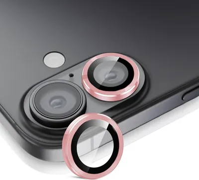 Produktbild von Kamera Linsenschutz Glas Set für Apple iPhone 17 Schutzglas Camera Linse Panzerfolie 9H Pink