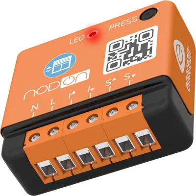 Produktbild von NODON, EnOcean Unterputzmodul für Rollläden & Jalousien Kompakt, Orange