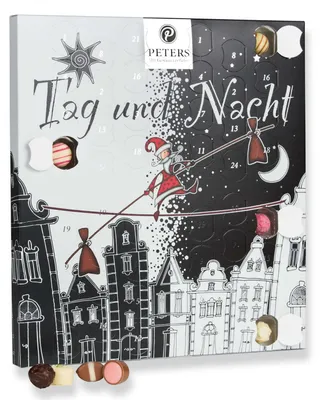 Zdjęcie produktu dla Kalendarz adwentowy Peters Dzień i Noc z 24 mini truflami 275 g