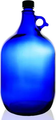 Produktbild von Glasballon blau 5 Liter inkl. Schraubverschluss