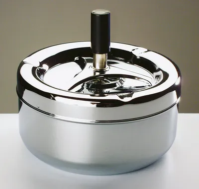 Produktbild von Paderno Drehascher 10,5cm Ø13cm verchromt, Rund, Chrom, Stahl, 13 cm, 105 mm