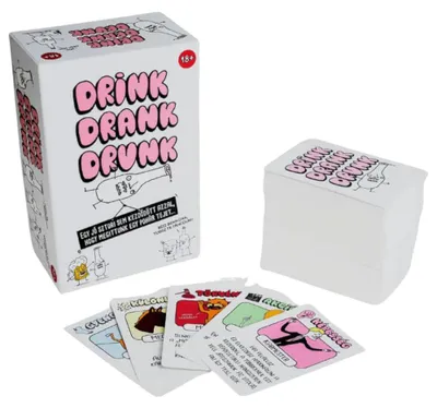 Produktbild von Asmodee Drink Drank Drunk – Trinkspiel – Partyzubehör