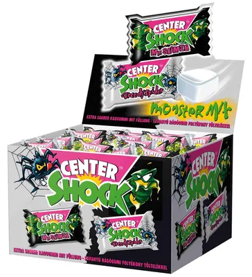 Productafbeelding van Center Shock Monster Mix kauwgom, 100 stuks