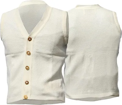 Herren Traditionelle Trachten-Strickweste aus Wolle – Klassische deutsche Weste mit Vorder- und Rückansicht. Hochwertiger traditioneller Trachten-Cardigan im authentischen Alpenstil. Perfekt für Oktoberfest und Alltag. Sichern Sie sich jetzt Ihr Exemplar!
